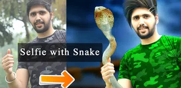 Snake Photo Editor - Selfie with Snake