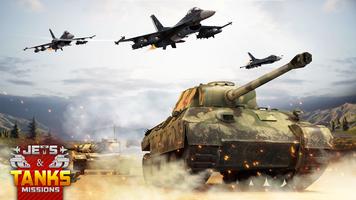 Tanks Jet Air Strike Planes Shooting Mission 2019 Affiche