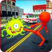 Stickman Rescue Patient: لعبة 