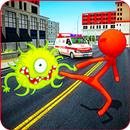 Stickman Rescue Patient: Ambul APK