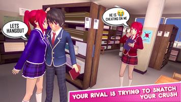 Anime Girl High School Love screenshot 2