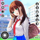 อะนิเมะ School Life Simulator