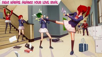 Anime School Life Simulator Cartaz