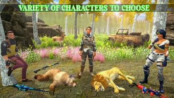 Wild Animal Hunting Adventure:Shooting Sniper Game ảnh chụp màn hình 2