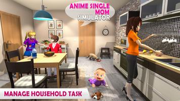 Anime Single Mom Simulator captura de pantalla 3