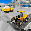 APK Heavy Snow Road:CraneExcavator