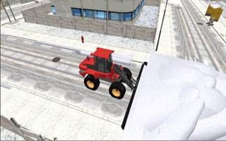 Heavy Snow Road:CraneExcavator screenshot 1