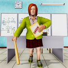 Scary Evil Teacher Sim 3D ikon