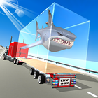 Sea Animals Cargo Truck Transport : Driving Game icône