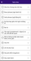 Ngữ pháp Tiếng Anh TFlat Ekran Görüntüsü 2