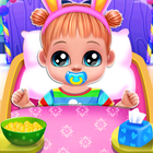 Twin Baby Care Girls Game icône