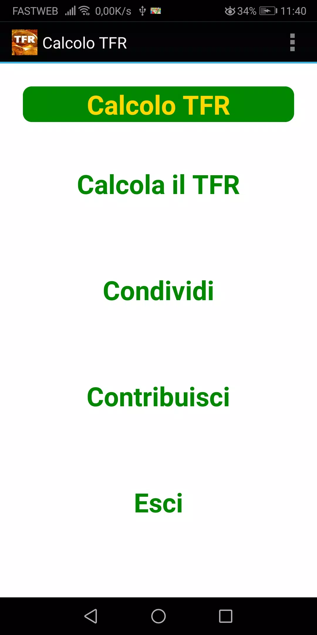 Calcolo TFR APK for Android Download