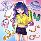 Anime Doll Dress up Girl Games-icoon