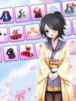 Anime Doll Dress up Girl Games تصوير الشاشة 1