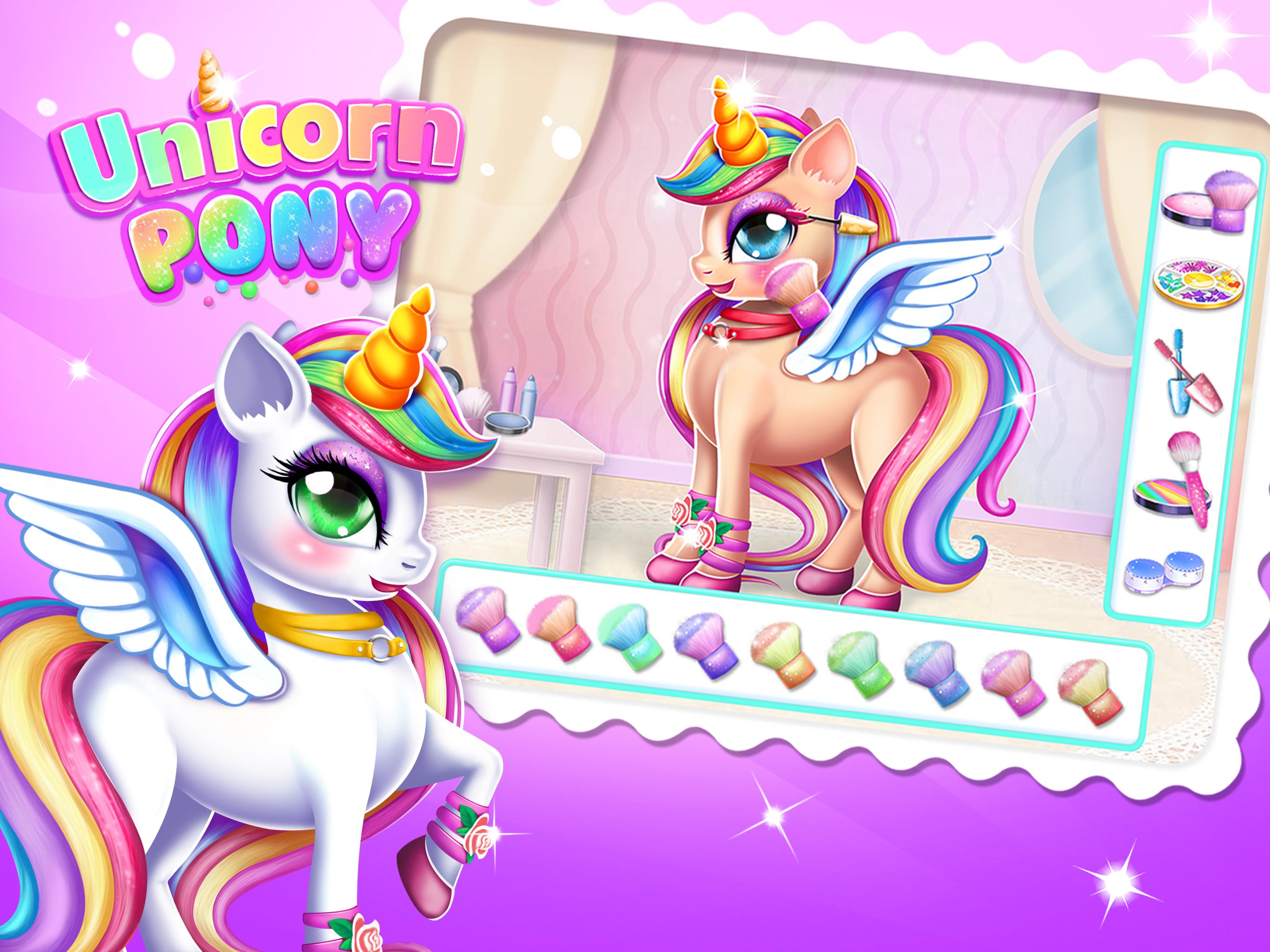 Descarga de APK de Unicornio Vestirse Juego Niñas para Android