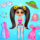 Chibi Doll Makeover Game DIY آئیکن