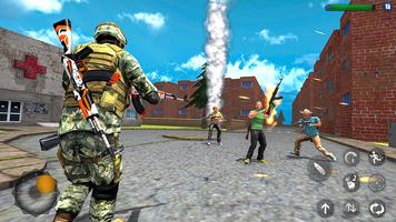 Frontline Cover Fire Commando battle: TPS shooters 截图 1