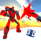 Air Jet Robot Transformation:Real Shooting Game 3D icône