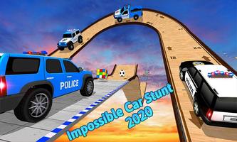 Police Prado Car Stunt - Ramp Car Racing Game 3D Cartaz