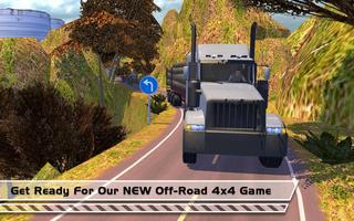 Off-road 4x4: Hill Truck پوسٹر