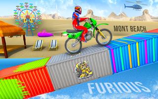 Bike Racing Stunts Game Ekran Görüntüsü 2
