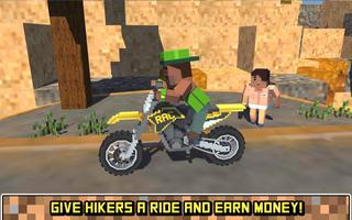 Blocky Motorbike Summer Breeze স্ক্রিনশট 1