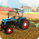 Blocky Farm Außendienstler SIM APK