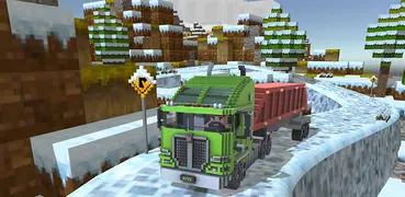 Blocky Truck Simulator 2018