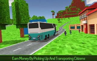 City Bus Simulator Craft PRO capture d'écran 3