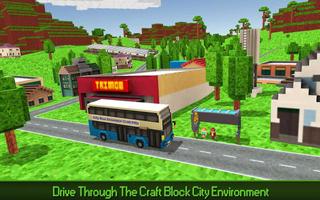 City Bus Simulator Craft PRO screenshot 1