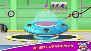 Kids Fun Car Wash: Car Games اسکرین شاٹ 1