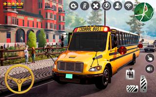 City School Bus Simulator Game poster