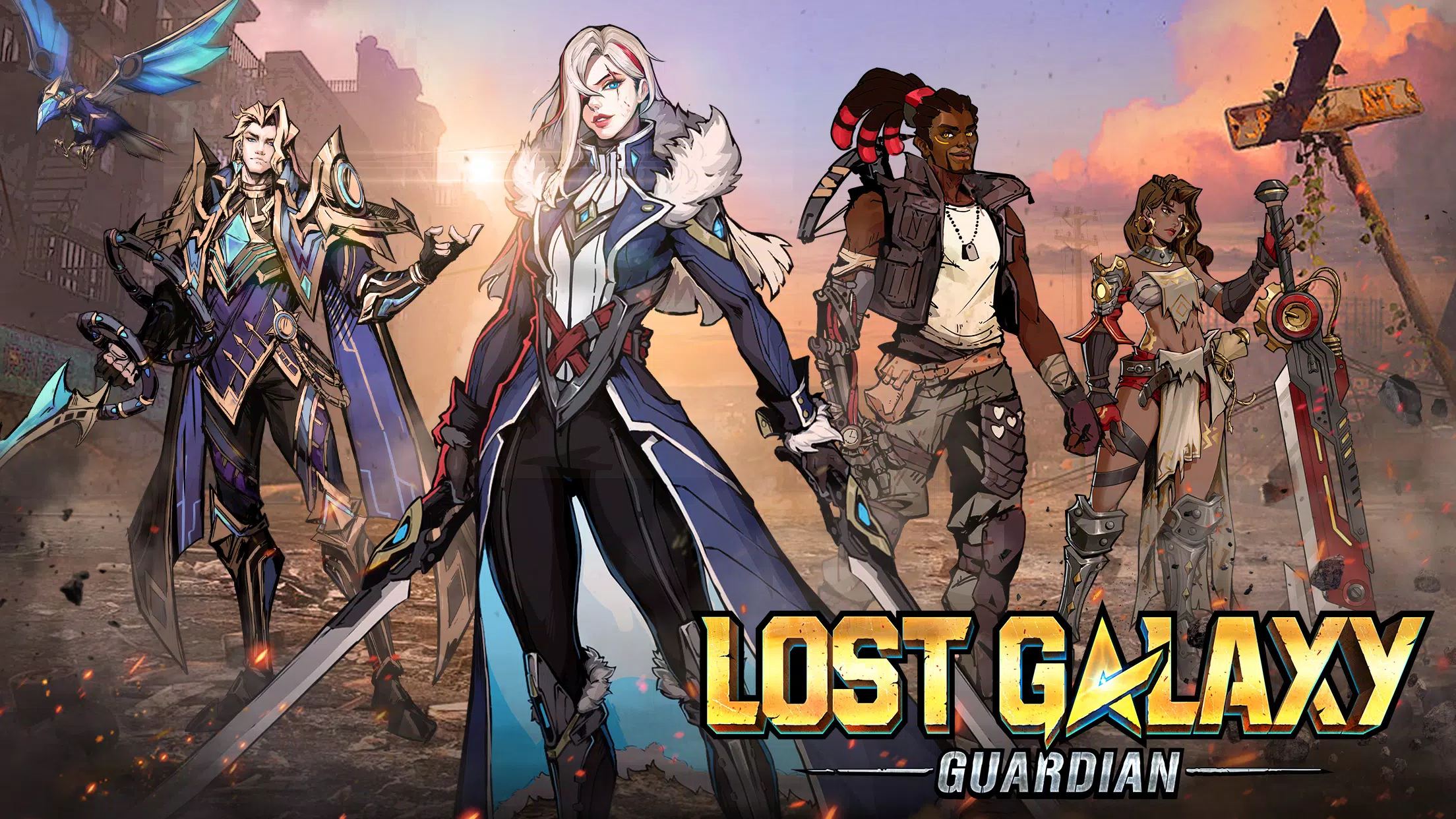 Download game Blades of the Guardians for free Android and IOS