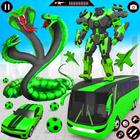 Snake Robot Transforming Car icon