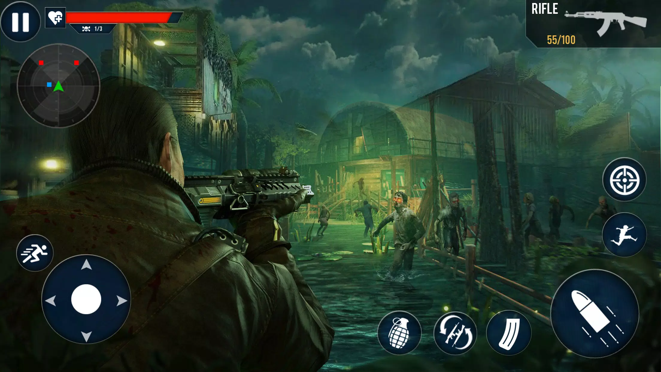 Modern Zombie Shooter 3D - Offline Shooting Games para Android - Download