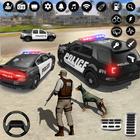 Police Car Chase Cop Sim Games icono