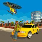 Smart City Taxi Helicopter Driving Simulator icône