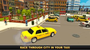 Smart City Taxi Helicopter Driving Simulator capture d'écran 2