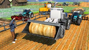 Schwerer Traktorwagen Farmer Sim 2019 Screenshot 1