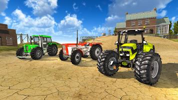 Schwerer Traktorwagen Farmer Sim 2019 Screenshot 2