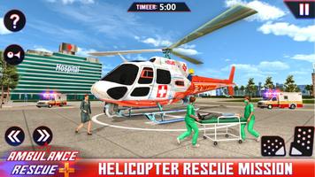 Ambulance Rescue Emergency Driver: City Duty स्क्रीनशॉट 1