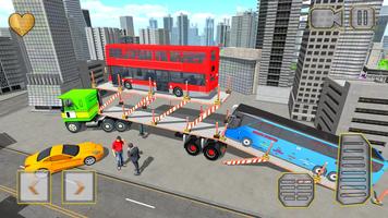 Bus Transport Trailer Truck Simulator capture d'écran 2