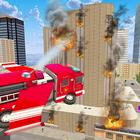 Flying Fire Truck Simulator icon
