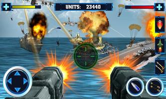 Navy Battleship Attack 3D Affiche