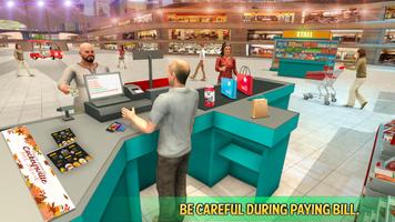 Shopping Mall Rush Taxi: City Driver Simulator captura de pantalla 1