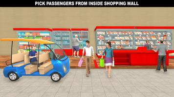 शॉपिंग मॉल रश टैक्सी: सिटी चालक सिम्युलेटर स्क्रीनशॉट 3