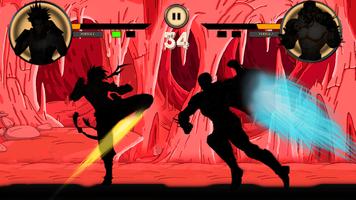 Shadow Fighting Ninja: Dark Battle Fight Warrior تصوير الشاشة 2