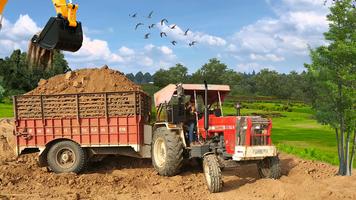 Indian Tractor Trolley Farming screenshot 1