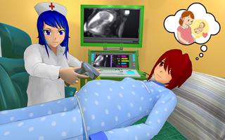 برنامه‌نما Pregnant Mommy: Baby Simulator عکس از صفحه