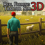 Real Farming: Tractor Sim 3D biểu tượng